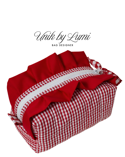 Red Pouch | Makeup Pouch
