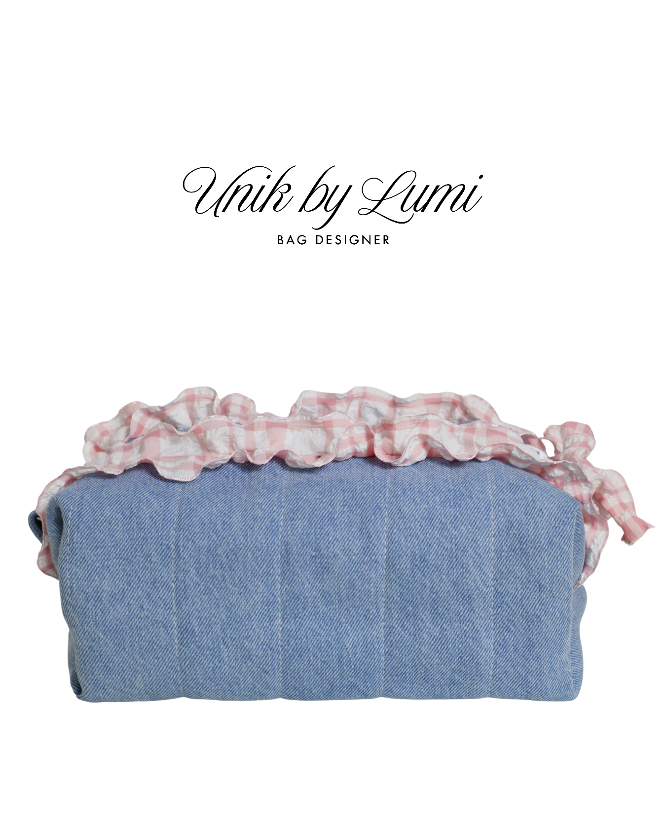 Denim Pouch | Makeup and Travel, Zipper Pouch